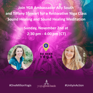 Read more about the article Join YGB Ambassador Ally South and Tiffany Stewart for a Special Yoga Donation Class (Texas)