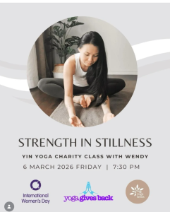 Read more about the article Yin Yoga Charity Class with Wendy This International Women’s Day (Singapore)
