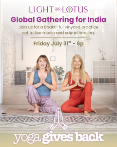Read more about the article Bhakti Flow with Music and Sound Healing Hosted by YGB Ambassadors Kate Duyn and Beate Scholz